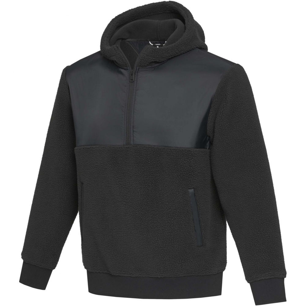 Logotrade Werbegeschenke das Foto: Evans Sherpa Fleecepullover Half-Zip Unisex