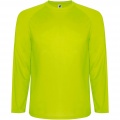 Montecarlo Langarm Sport-Shirt für Männer, Fluor Gelb