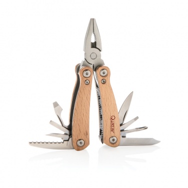 Logotrade Werbegeschenke das Foto: Holz Mini-Multitool