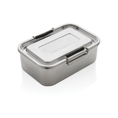 Logotrade Logogeschenke das Foto: Auslaufsichere Lunchbox aus RCS recyceltem Stainless Steel