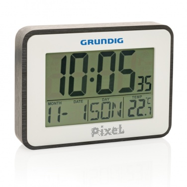 Logotrade Logogeschenke das Foto: Grundig Thermometer, Wecker und Kalender