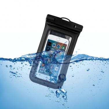 Logotrade Werbeartikel das Foto: IPX8 wasserdichte, schwimmende Telefontasche