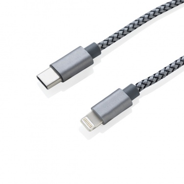 Logotrade werbemittel das Foto: 3-in-1 umwobenes Kabel