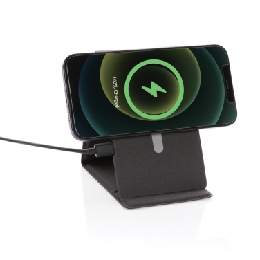 Logotrade Geschäftsgeschenke das Foto: Artic magnetischer 10W Wireless Charging Smartphonehalter