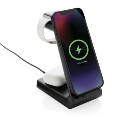 Logotrade werbemittel das Foto: Urban Vitamin Fairfield 3-in-1 Charger aus RCS rPlastik