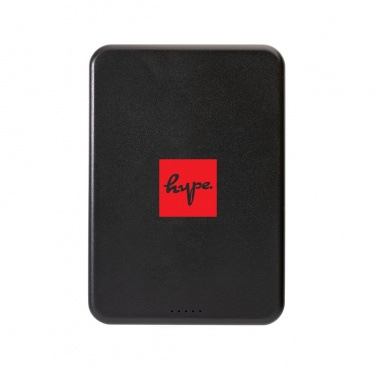 Logotrade Firmengeschenke das Foto: Magnetix 5.000mAh magnetische Powerbank aus RCS recycel. ABS