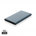 4.000mAh Type-C Powerbank aus RCS recyeltem ABS & Aluminium, Blau