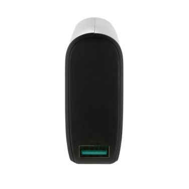 Logotrade Werbegeschenke das Foto: FlashCharge 20.000mAh Fast-Charge Powerbank aus RCS rPlastik