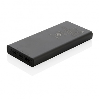 Logotrade Logogeschenke das Foto: Terra RCS recycelte 18W-Aluminium-Powerbank 10.000mAh