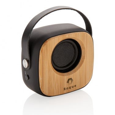 Logotrade Werbeartikel das Foto: Bambus 3W Wireless Fashion Speaker