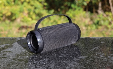 Logotrade Geschäftsgeschenke das Foto: Soundboom wasserdichter 6W Speaker aus RCS Kunststoff