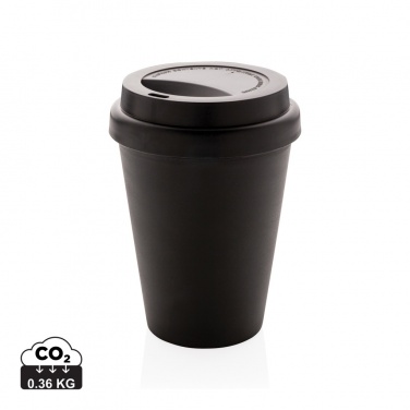 Logotrade Logogeschenke das Foto: Wiederverwendbarer doppelwandiger Kaffeebecher 300ml