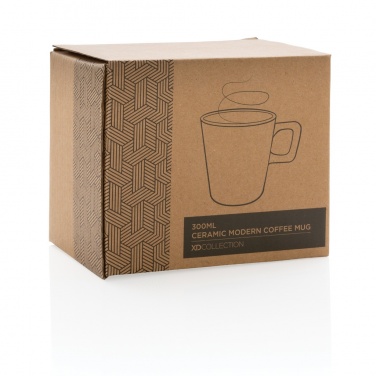 Logotrade Logogeschenke das Foto: Moderne Keramik Kaffeetasse, 300ml