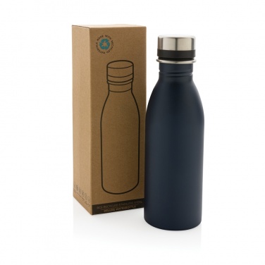 Logotrade Werbeartikel das Foto: Deluxe Wasserflasche aus RCS recyceltem Stainless-Steel