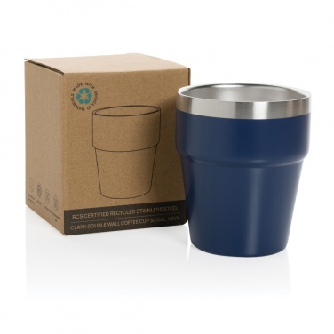 Logotrade Werbegeschenke das Foto: Clark Doppelwandige RCS Kaffeetasse 300ml