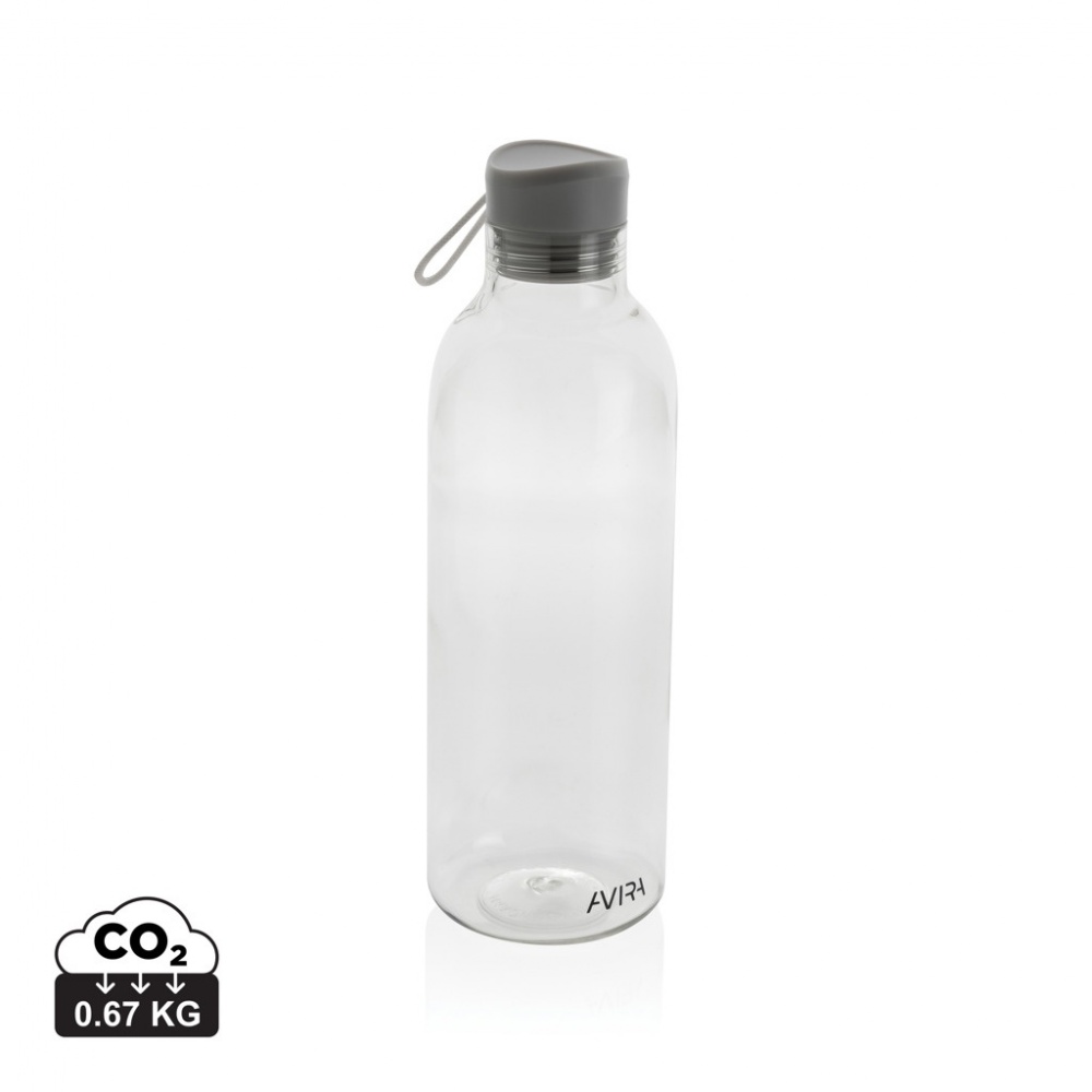 Logotrade Geschäftsgeschenke das Foto: Avira Atik RCS recycelte PET-Flasche 1L