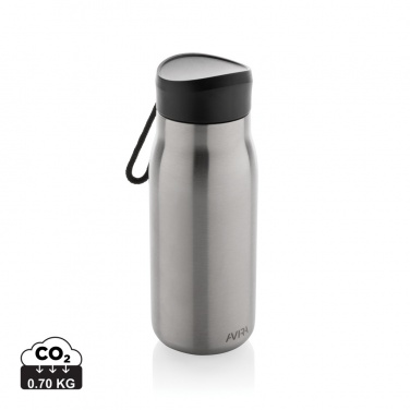 Logotrade Geschäftsgeschenke das Foto: Avira Ain 150ml Reiseflasche aus RCS rec. Stainless-Steel