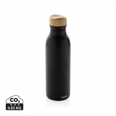 Logotrade Geschäftsgeschenke das Foto: Avira Alcor 600ml Wasserflasche aus RCS rec. Stainless-Steel