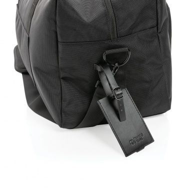 Logotrade Logogeschenke das Foto: Swiss Peak AWARE™ RPET Voyager Wochenendtasche