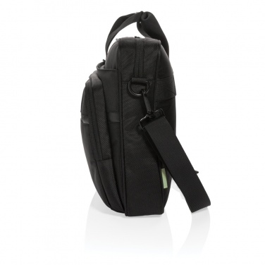 Logotrade Werbegeschenke das Foto: Swiss Peak RPET Voyager RFID 15.6" Laptoptasche