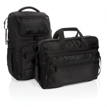 Logotrade werbemittel das Foto: Swiss Peak RPET Voyager RFID 15.6" Laptoptasche