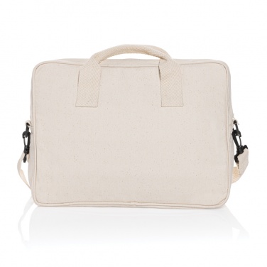 Logotrade Werbeartikel das Foto: Laluka AWARE™ 15.4" Laptop-Tasche aus recycelter Baumwolle