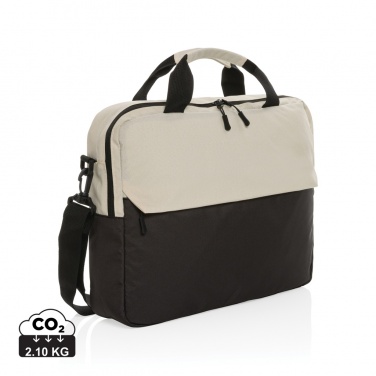 Logotrade Firmengeschenke das Foto: Kazu AWARE™ 15,6" RPET Laptop-Tasche