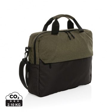 Logotrade Firmengeschenke das Foto: Kazu AWARE™ 15,6" RPET Laptop-Tasche