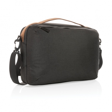 Logotrade Firmengeschenke das Foto: Impact AWARE™ 300D Two-Tone Deluxe 15.6" Laptop-Tasche