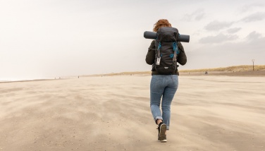 Logotrade Werbeartikel das Foto: Explorer Ribstop großer Wanderrucksack 40L PVC frei