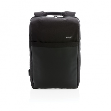 Logotrade Logogeschenke das Foto: Swiss Peak 15" Anti-Diebstahl RFID & USB Rucksack