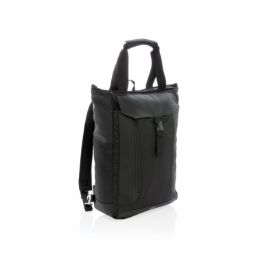 Logotrade Werbegeschenke das Foto: Swiss Peak RFID 15" Laptop-Trage-Tasche PVC-frei