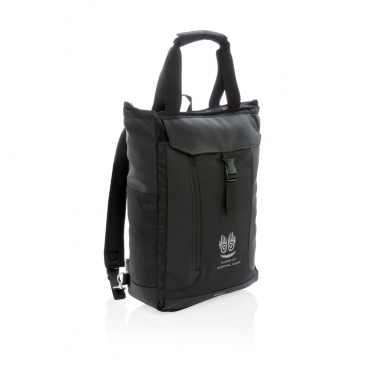 Logotrade Werbeartikel das Foto: Swiss Peak RFID 15" Laptop-Trage-Tasche PVC-frei