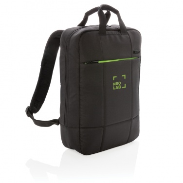 Logotrade Geschäftsgeschenke das Foto: Soho Business RPET 15.6" Laptop-Rucksack, PVC-frei