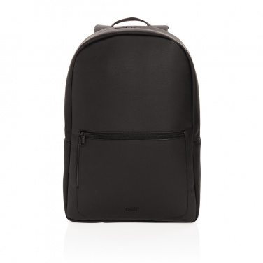 Logotrade Werbeartikel das Foto: Swiss Peak Deluxe PU Laptop-Rucksack, PVC-frei