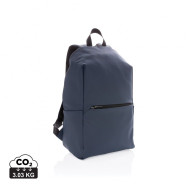 Logotrade Werbeartikel das Foto: Schicker PU 15.6" Laptop-Rucksack