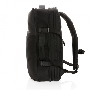 Logotrade Geschäftsgeschenke das Foto: Swiss Peak AWARE™ RPET 15.6" erweiterbarer Wochenendrucksack