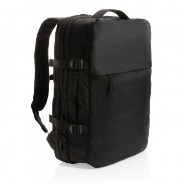 Logotrade Werbegeschenke das Foto: Swiss Peak AWARE™ RPET 15.6" erweiterbarer Wochenendrucksack