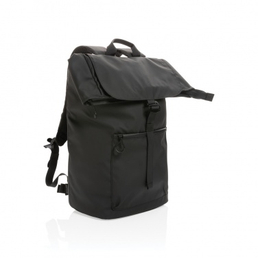 Logotrade Werbegeschenke das Foto: Impact AWARE™ RPET wasserabweisender 15.6" Laptop-Rucksack