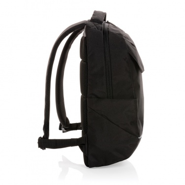 Logotrade Werbeartikel das Foto: Swiss Peak Brooke AWARE™ 15,6" Laptop-Rucksack aus rPET