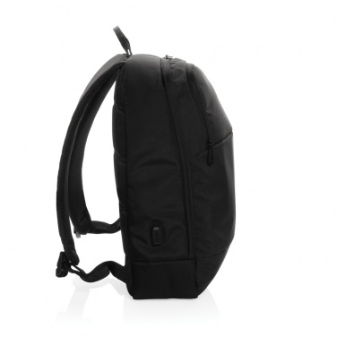 Logotrade Werbeartikel das Foto: Swiss Peak AWARE™ moderner 15,6" Laptop-Rucksack