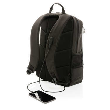 Logotrade Werbeartikel das Foto: Impact AWARE™ Lima 15.6" RFID Laptop-Rucksack