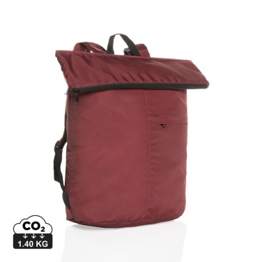 Logotrade Logogeschenke das Foto: Dillon AWARE™ RPET faltbarer Lightweight-Rucksack