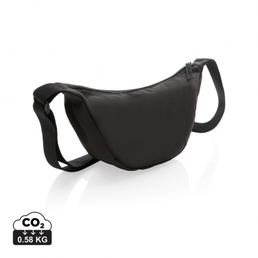 Logotrade Werbeartikel das Foto: Crescent AWARE™ RPET Half-Moon Sling Tasche