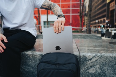 Logotrade werbemittel das Foto: Armond AWARE™ RPET 15.6" Deluxe Laptop-Rucksack