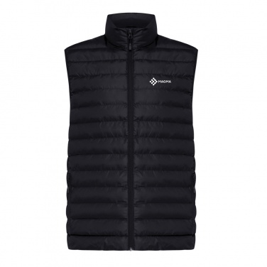 Logotrade Werbegeschenke das Foto: Iqoniq Meru Herren Bodywarmer aus recyceltem Polyester