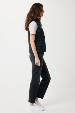 Logotrade Firmengeschenke das Foto: Iqoniq Meru Damen Bodywarmer aus recyceltem Polyester