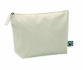 Kosmetiktasche Fairtrade, Beige