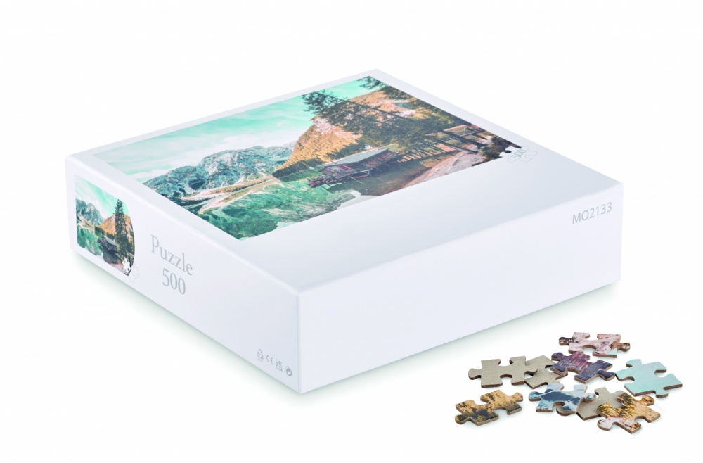 Logotrade Firmengeschenke das Foto: Puzzle 500-teilig