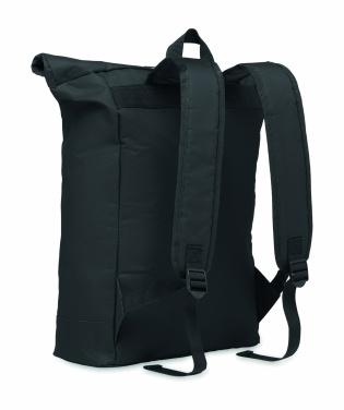 Logotrade Geschäftsgeschenke das Foto: Rolltop-Rucksack 600D